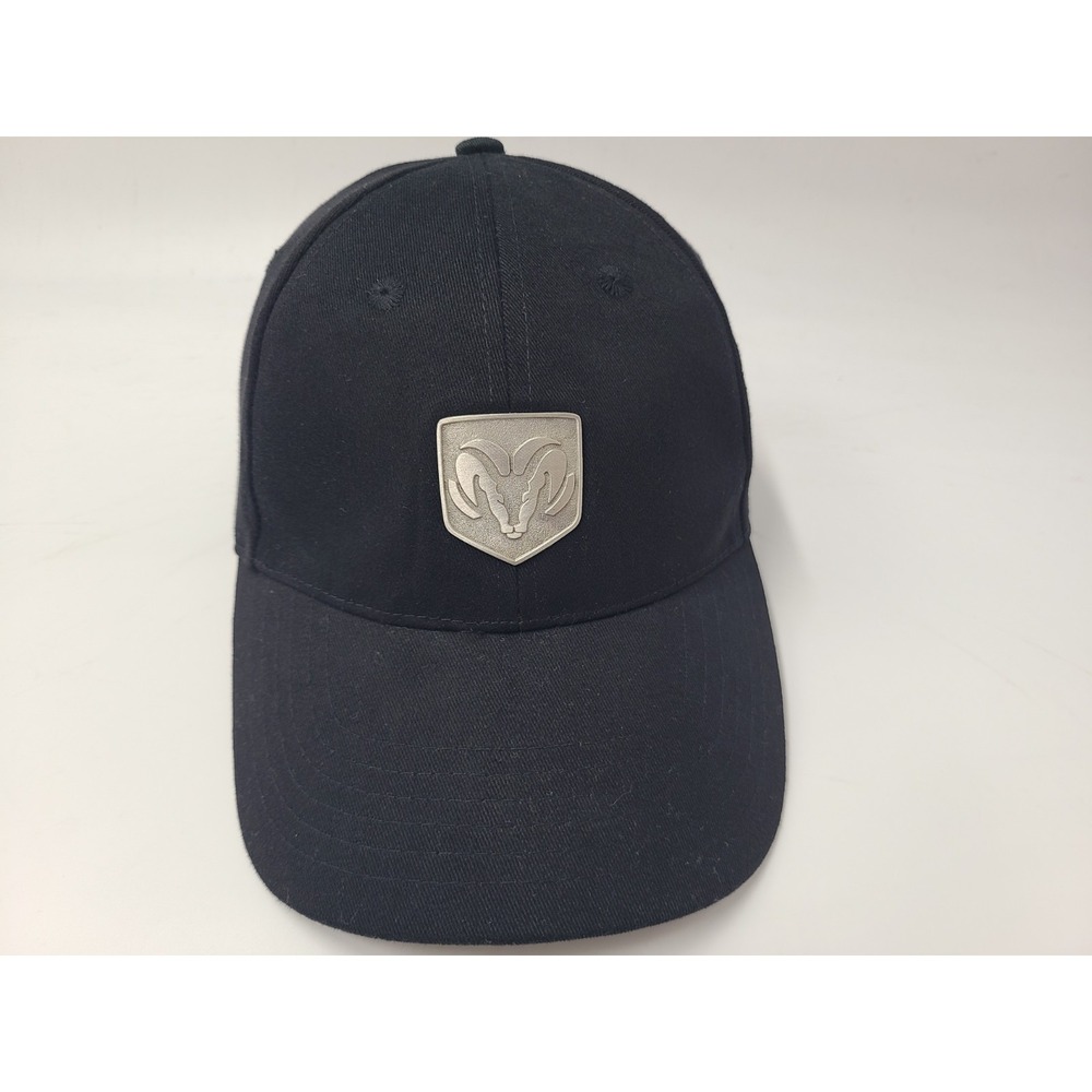 Dodge Metal Logo Strapback Adjustable Hat Cap Car Truck Casual Men‎ Women Black